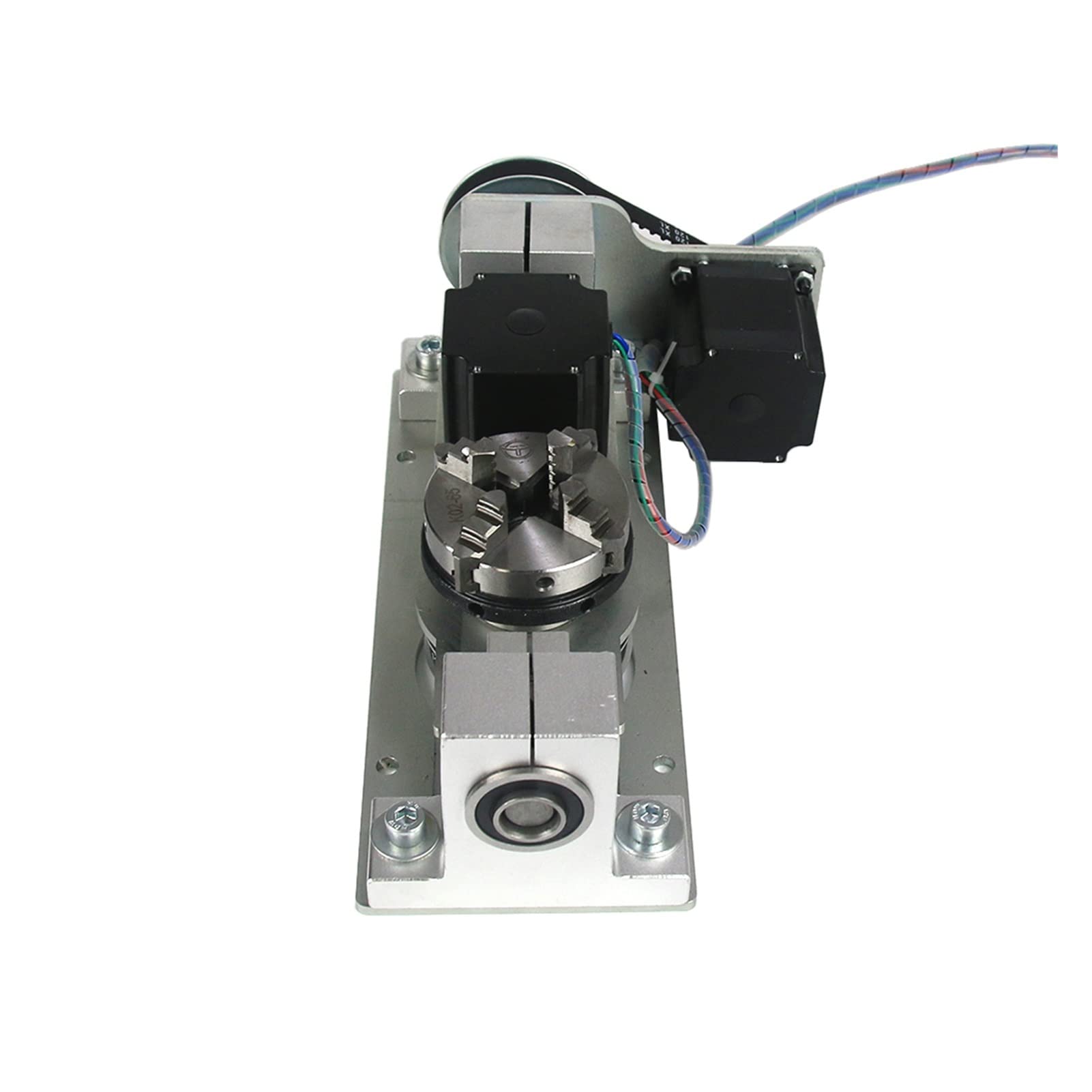 Hauteur Centrale 5 CNC de 5 mm Axe Rotatif 4 mâchoire Chuck 60 mm for 5 Axes CNC Machine à Gravure du routeur,Réglage Précis
