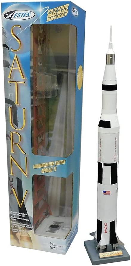 Estes Saturn V 1:200 Scale, 0.5 Liters, Multi