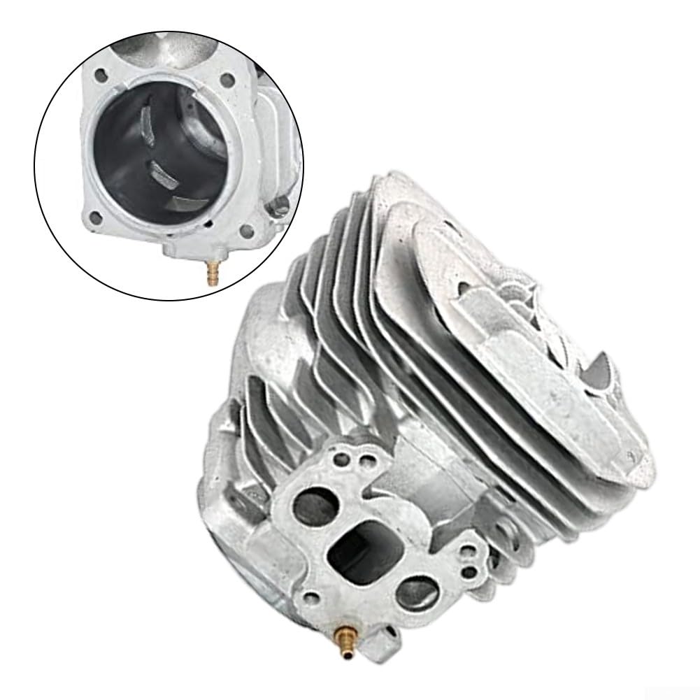 Cilindro de 51 mm con pistón, para 576XP 570 II, reemplaza 544367404 544367402, soporta una mayor estabilidad RPM y una combustión eficiente de combustible
