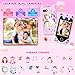 Kids Smart Phone for Girls Gifts - Toddler Christmas Birthday Gift for Age 3 4 5 6 Year Old, Kids Cell Phone Toy with Touchscreen, Dual Cameras, Learning, Music Player, Games with 32 GB Card