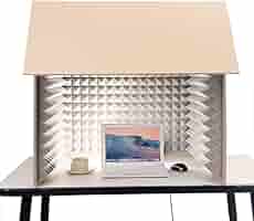 防音ボックス テレワークリモートワーク zoom 簡易防音室 卓上吸音ボックス