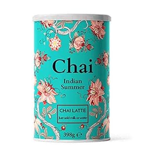 Nordic Roast | Chai Latte Tea | Indian Summer | 398g | Powdered Instant Chai Latte Mix, Spiced Black Tea with Milk, for…
