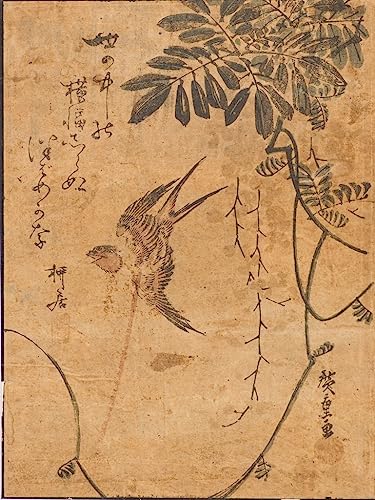 Tableaux Graffiti Art Mural Utagawa Hiroshige pour Éveiller la Poésie de la Nature chez Soi