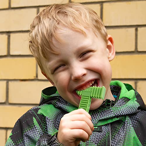 Image of Xtra Tough Sensory Chew Toys for Autistic Children (3-12 Years Old), Teething, Oral Motor Stimulation, ADHD, SPD - Made for Moderate & Aggressive Chewers (2Pack)
