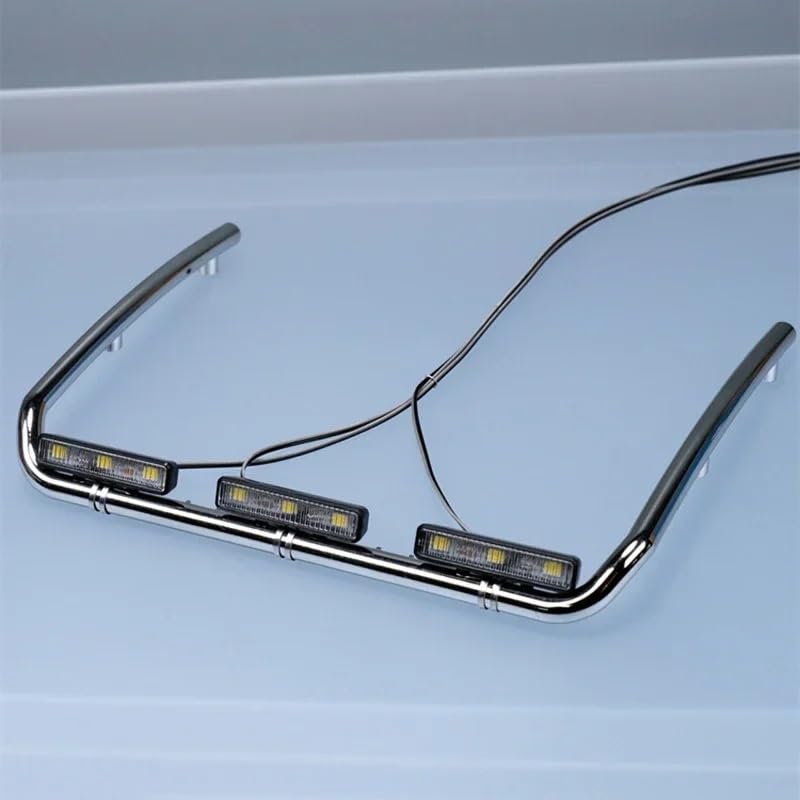 Foco de techo LED rectangular camión RC 1/14 accesorio lámpara superior 30mm 5