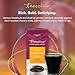Teeccino Hazelnut Chicory Coffee Alternative - Ground Herbal Coffee That’s Prebiotic, Caffeine Free & Acid Free, Medium Roast, 11 Ounce (Pack of 6)