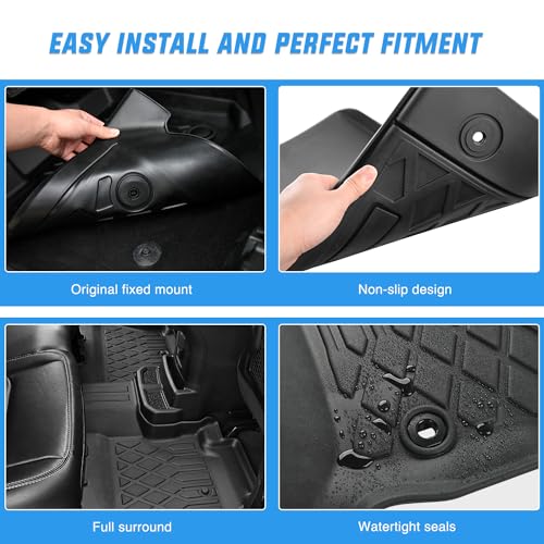 Image of Nilight TPE Floor Mats for Mitsubishi Eclipse Cross