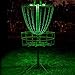 Set of 2 LED Lights for Flying Disc Golf Basket, Waterproof, Remote Control, Remote Controlled and velcroes to Attach (Basket Not Included)