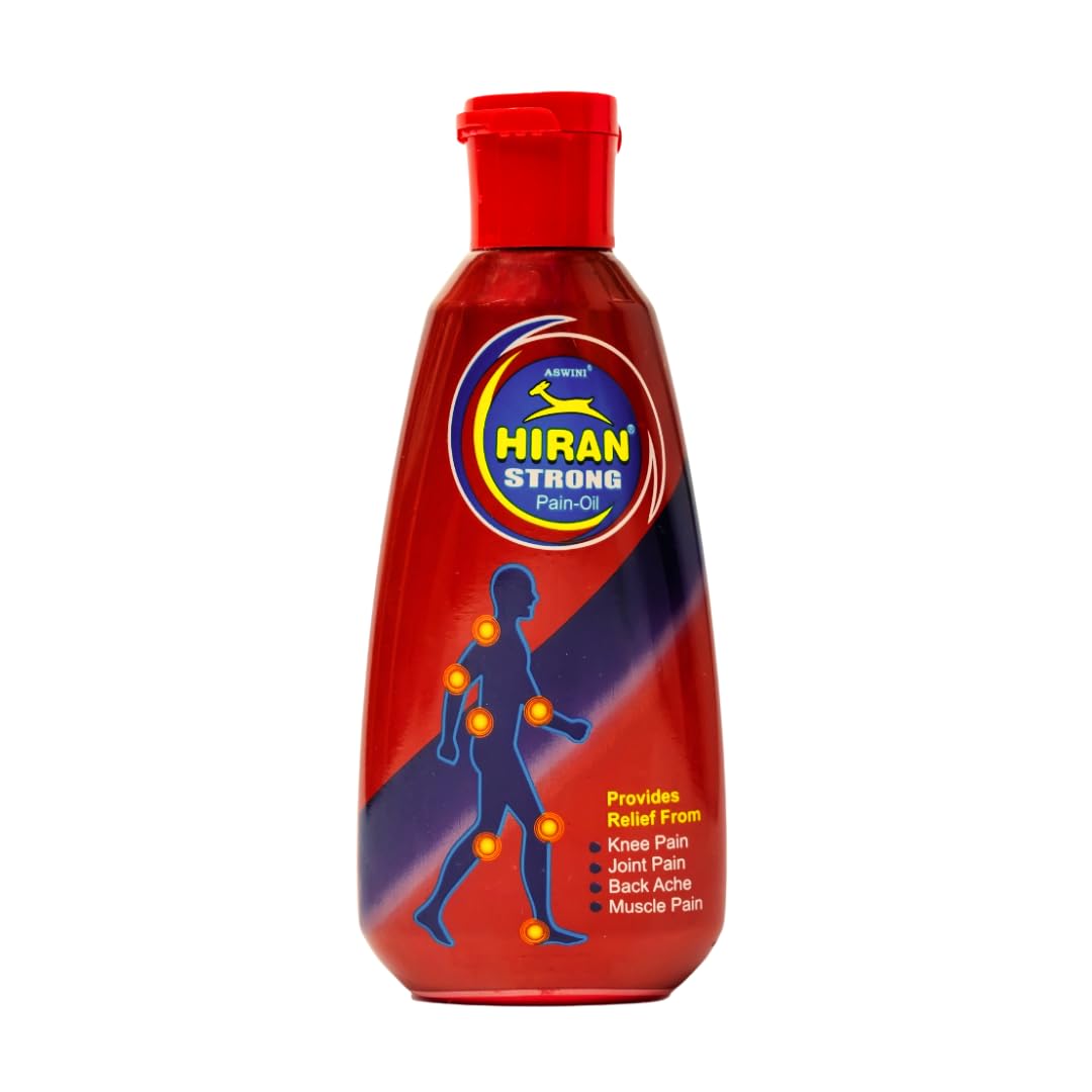 Hiran Pain Relief Oil 70 ml - Get Relief from Knee, Back & Joint Pains-image-24