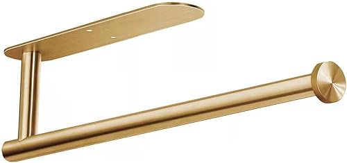 Miniatura 6 de Soportes para toallas de papel, color negro, rollos de toallas de papel, para cocina, toallas de papel a granel, autoadhesivos debajo del gabinete,