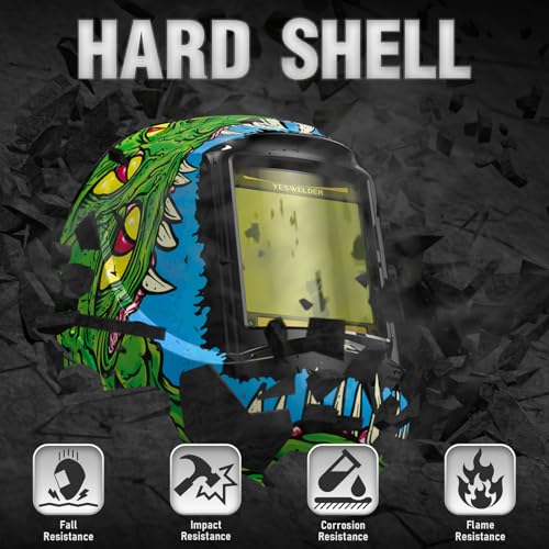YESWELDER Large View 4-Sensor Helmet