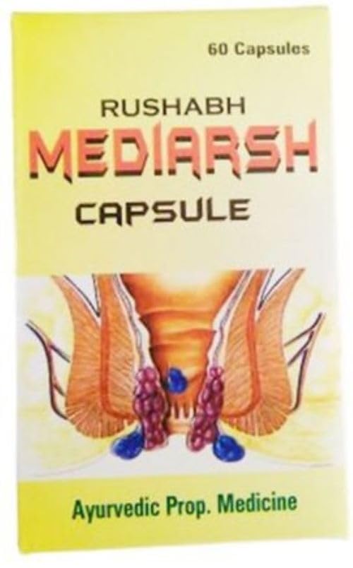 Rushabh Gaharwar MEDIARSH CAPSULE -60 capsules (Help For Piles) (B0CD5YM7XQ) Amazon Price History, Amazon Price Tracker