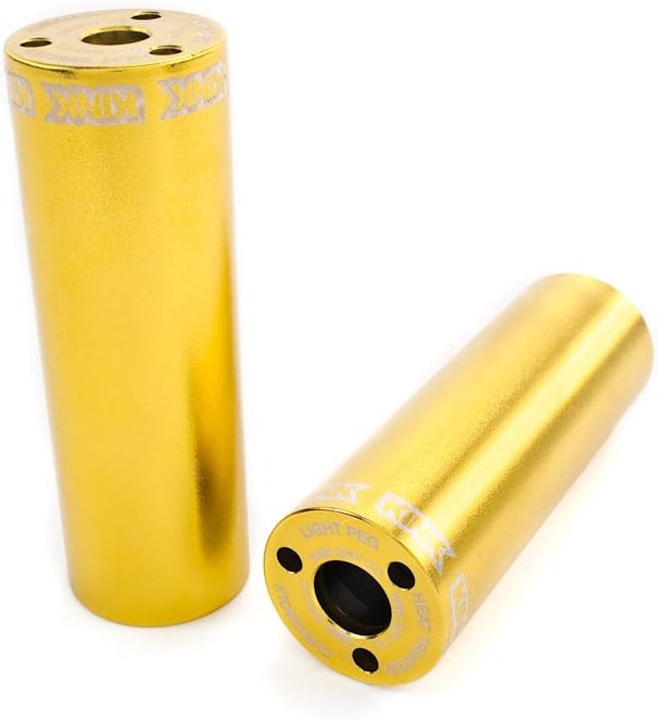 Kink BMX Light Peg, Gold, 3/8Inch Bike Pegs Sports & Outdoors