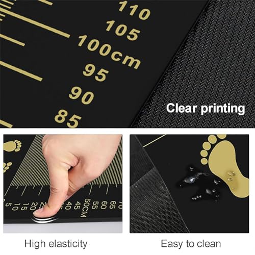 Tapis de mesure durable et antidérapant pour athlètes de saut long
