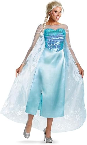 Disguise Disfraz de Disney Frozen Elsa Deluxe para mujer Multi Color