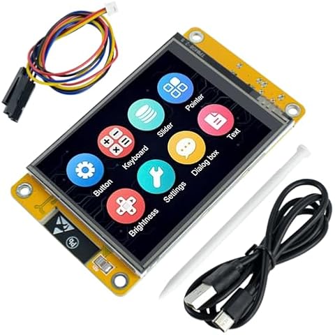 Hosyond 2.8'' ESP32 Display Resistive Touch Screen with WiFi+BT, ILI9341 Driver 240x320 TFT LCD Screen Module for Arduino Cover