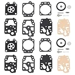LT Easiyl 2 Sets Blower Carburettor Repair Carb Kit Compatible with Mitox 26B, 28BV, B260, BV280 and Hedge Trimmer Multi-Tool