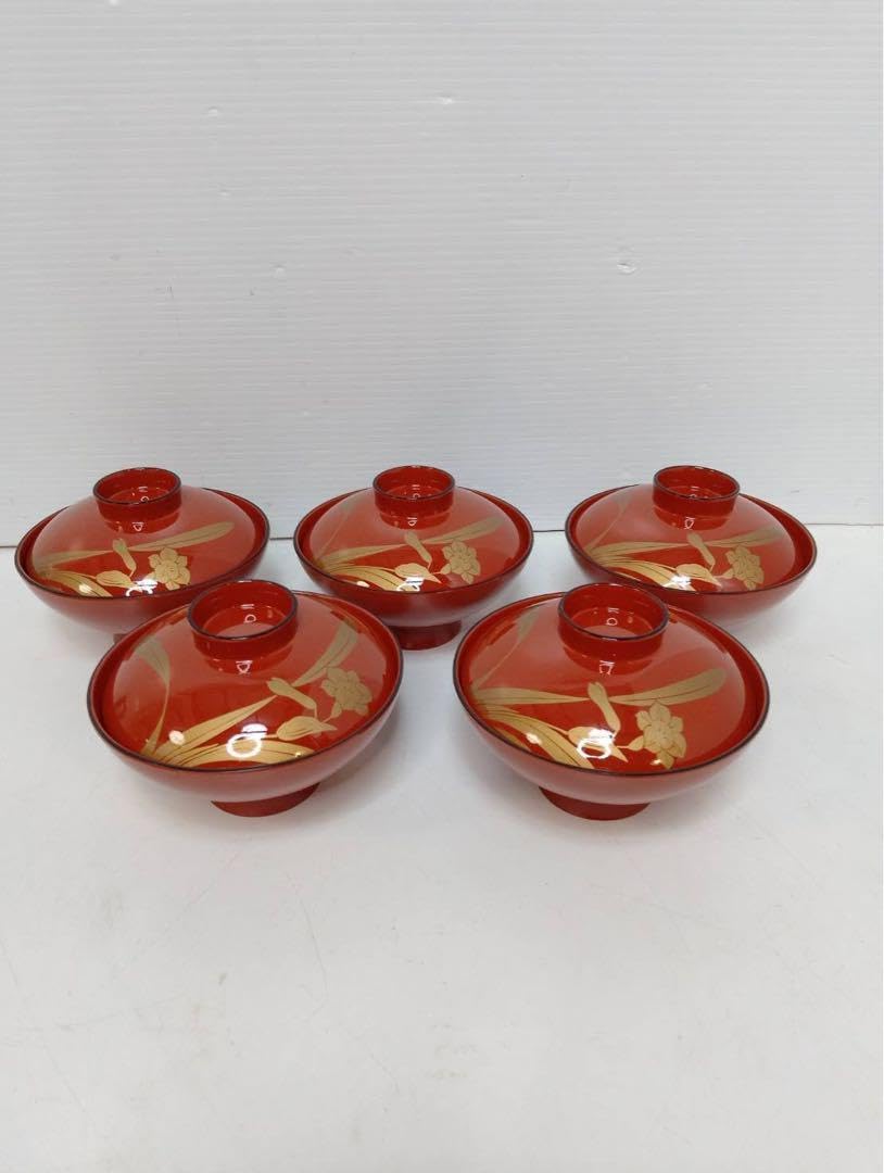 越前塗 漆器 椀 2個セット (14cm×10cm) 越前塗 漆器 椀 2個セット (14cm×10cm) 越前塗 漆器 椀 2個