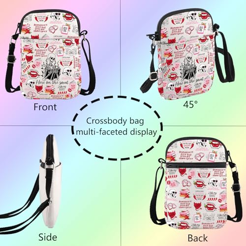 Dark Romance Inspire Crossbody Bag Smut Reader Gift Spicy Booktok Merch Smut Spicy Books Lover Shoulder Bag3
