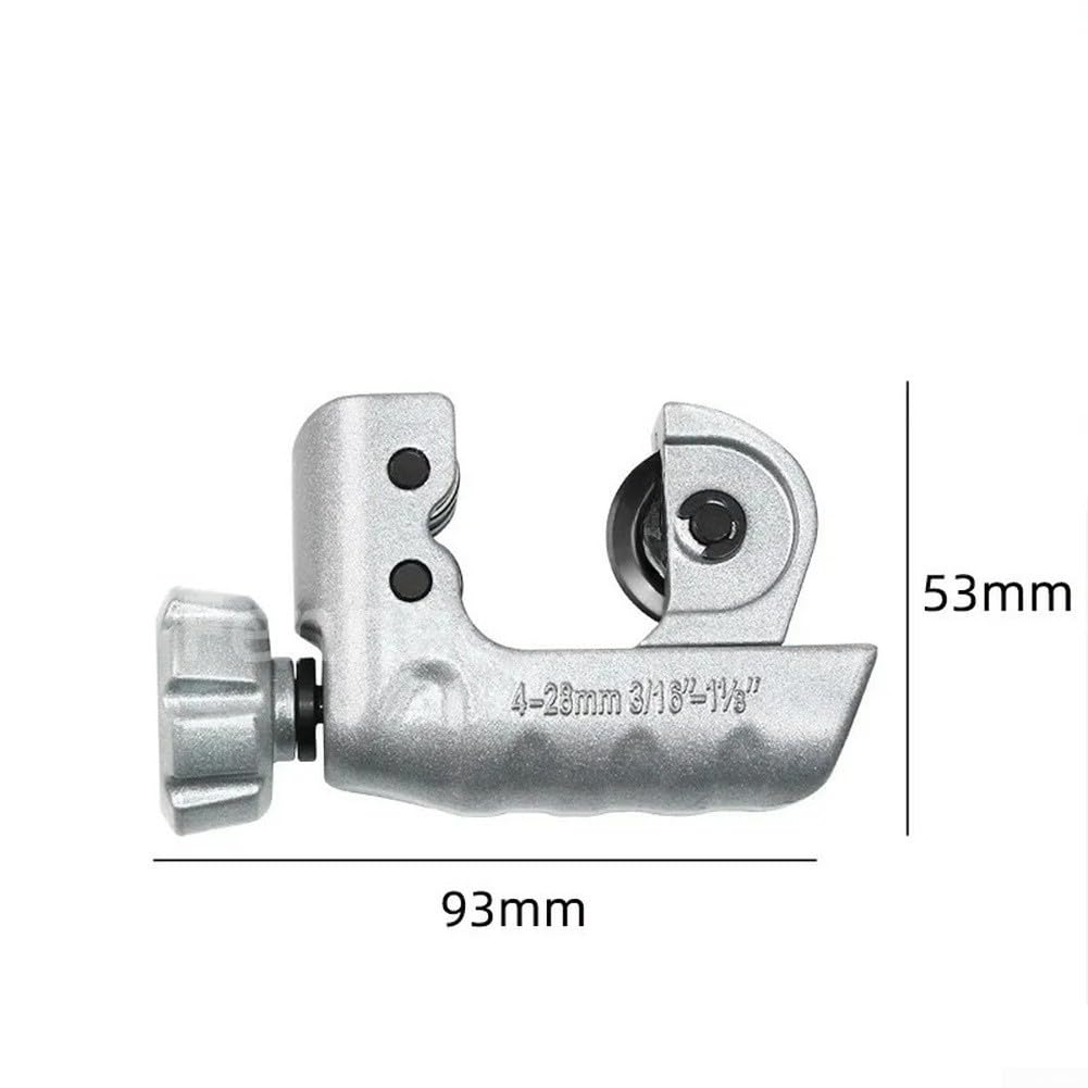 Cortatubos para profesional para acero Inoxidable 5-50mm para herramienta Corte PVC Sin para rebajas Fontanería Electricidad Kit Desbarbador 15cm