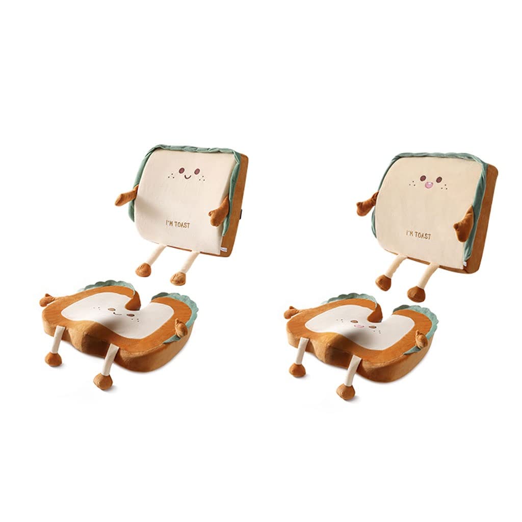 XMING Sitzendes Lendenkissen Büro Memory Foam Lendenkissen Stuhl Lendenkissen Rückenlehnenkissen Sitzkissen (Color : D)