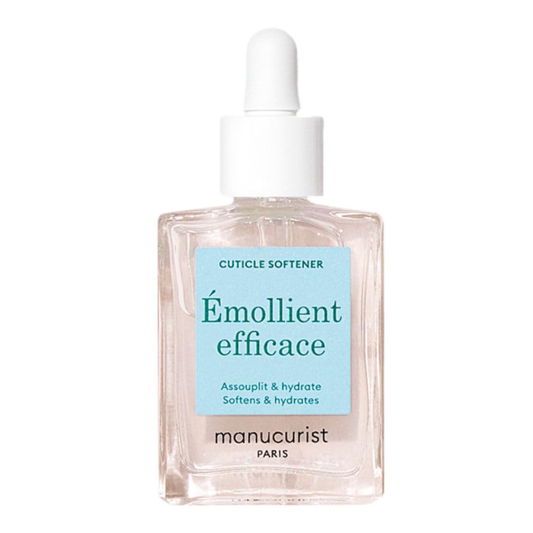 Manucurist - Emolliente Efficace per unghie e cuticole - Gel emolliente cura cuticole - 9-free, 97% di ingredienti bio-based - Made in France - Prodotti per la cura delle unghie - Flacone da 15 ml