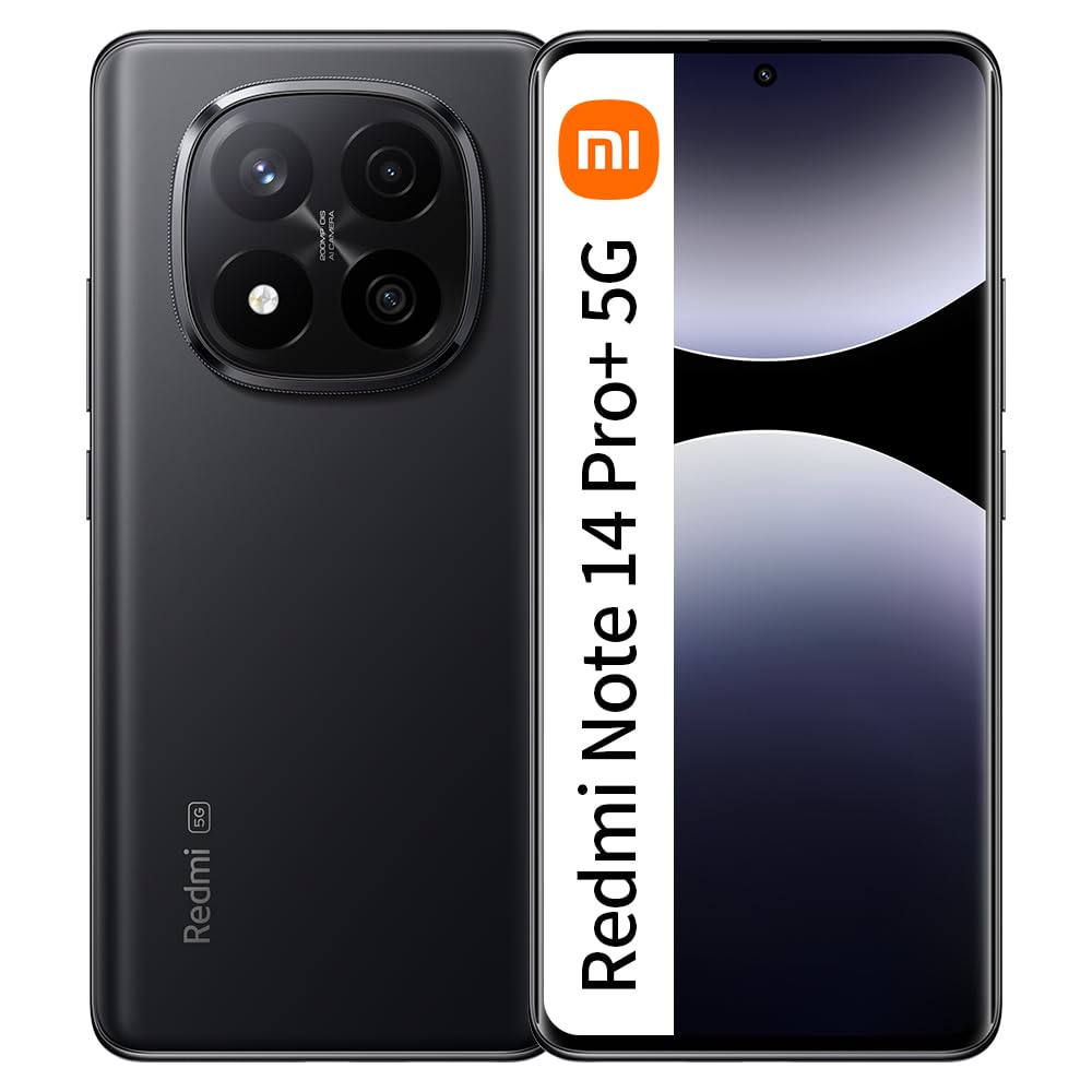 Redmi Note 14 Pro+ 5G Midnight Black 12GB RAM 512GB ROM