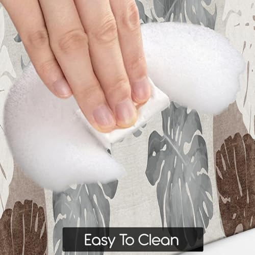 Image of Glaceon Farmhouse Kitchen Mats for Floor 2 Piece Set Kitchen Rugs and Mats Non Skid Comfort Kitchen Standing Mat for Bedroom Laundry Room (GL-03)
