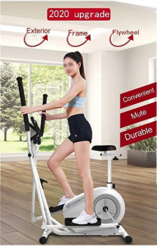 Image of Elliptical Machine Advanced Bicycle Trainer Elliptical Cross Trainer Exercise Bike-Aerobic Fitness Exercise Heart Rate Pulse Sensor Treadmill