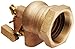 Robert Manufacturing RF610 Series Bob Red Brass Float Valve with Compound Operating Lever, 1-1/4" NPT Female Inlet x Free?Flow Outlet, 180 gpm at 85 psi Pressure