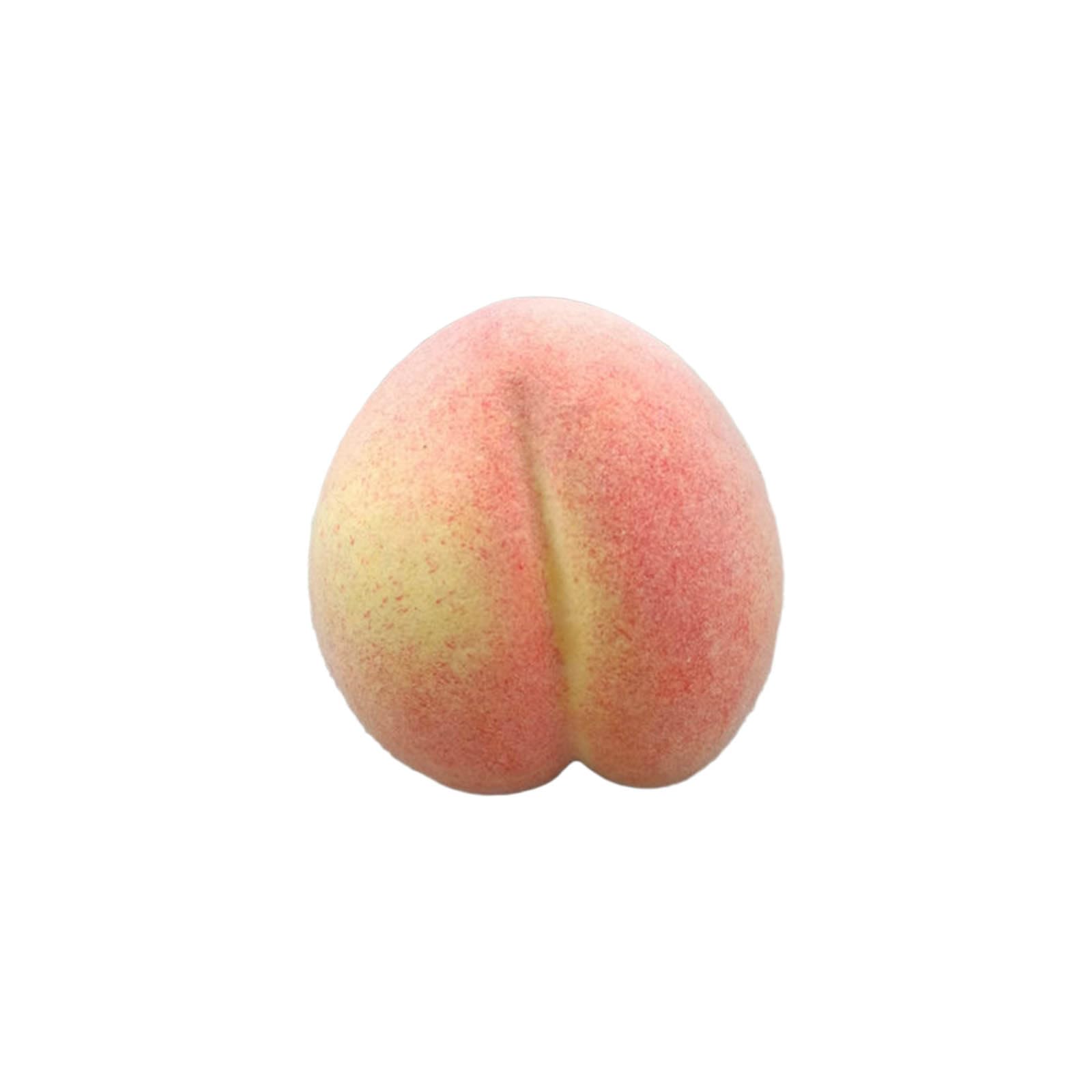 Buxuaaaa Peach Artificial Lemon Simulation Foam Fruit For Wedding Christmas Decoration Scrapbooking Food Photography Props Attractive Fruit