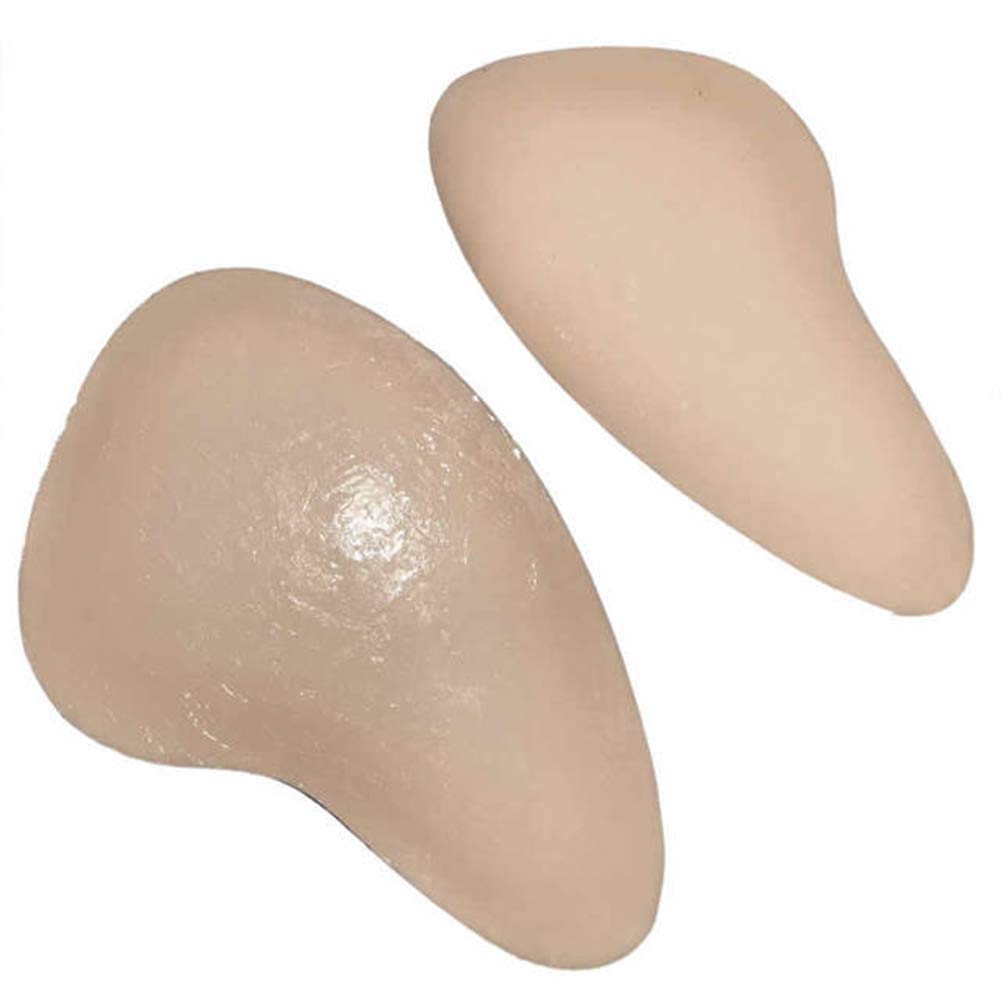 HSNC CrossdresserHip Pads Sponge Hip Enhancer Self-Adhesive Butt Lifter Shaper Reusable for Crossdresser Drag Queen Transgender Skin Color 1pair (XL)