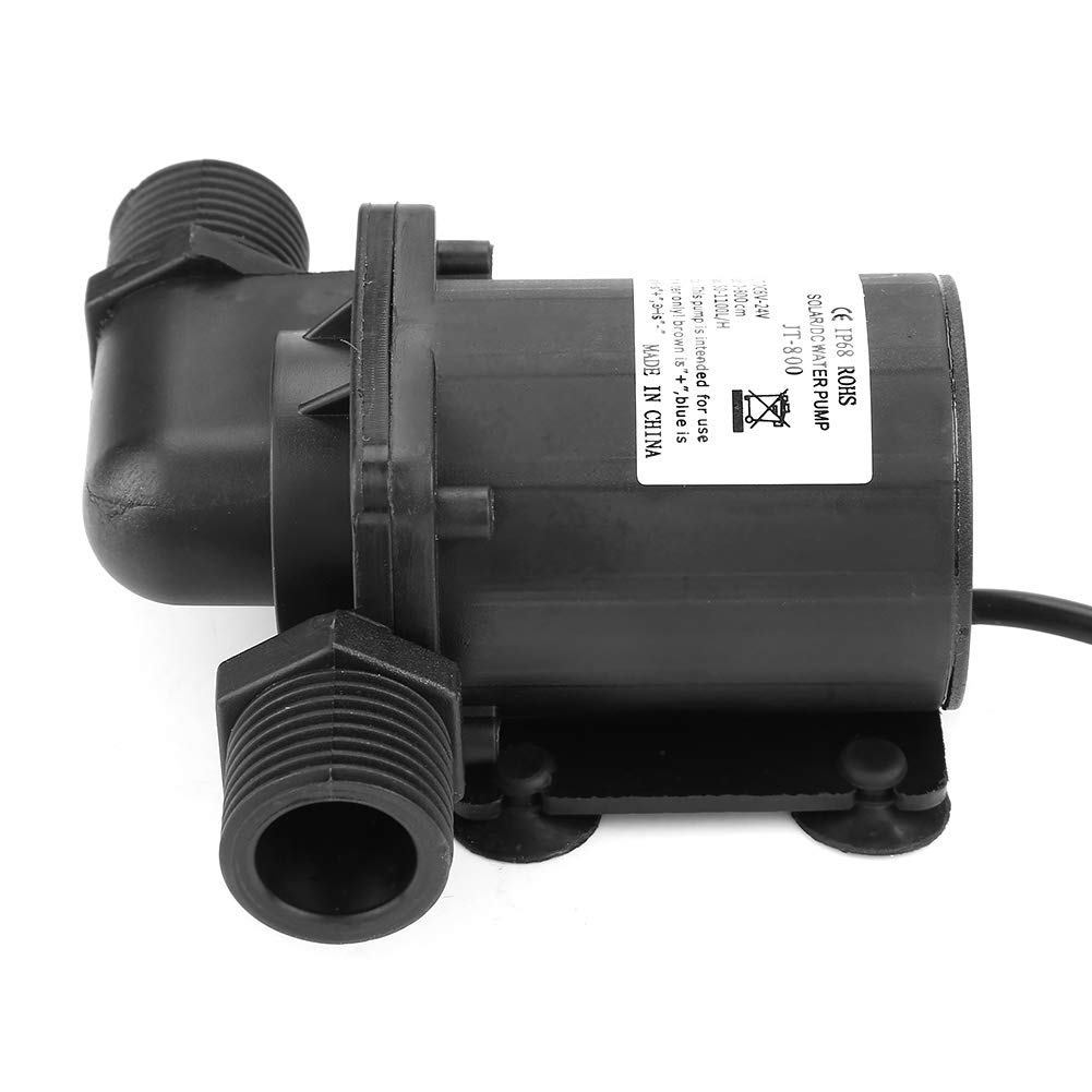 Pompa Acqua DC Senza Spazzole TICFOX - 24V 1000L/H Per Fontane