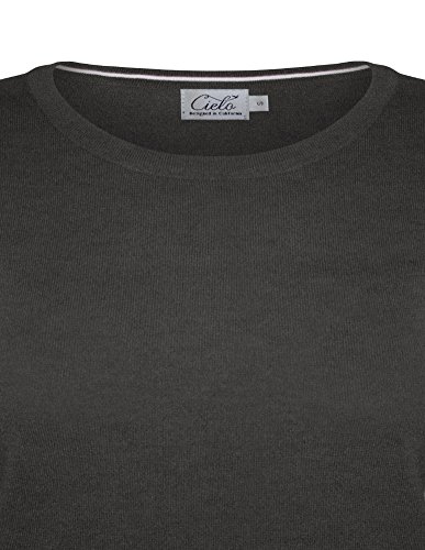 Image of Cielo Women's Solid Soft Stretch Pullover Knit Sweater