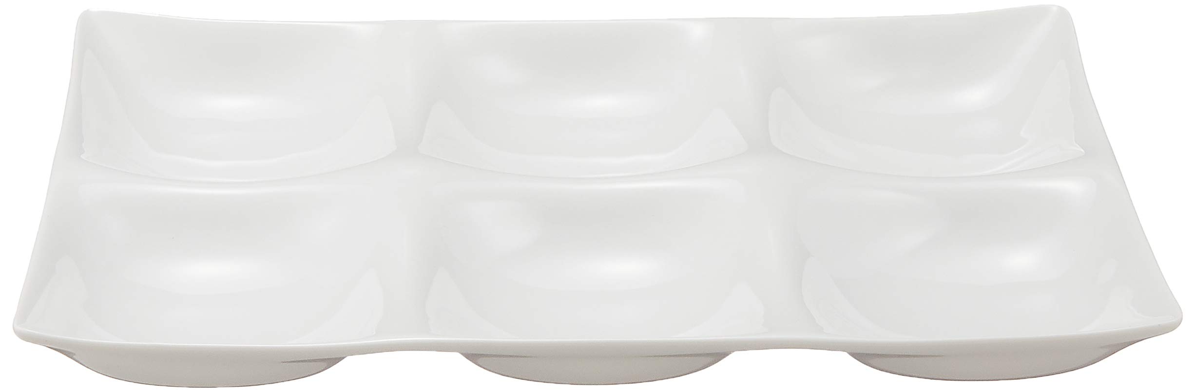 Amazon.com: 深山 miyama Kowake 6-Compartment Plates, Set of 3