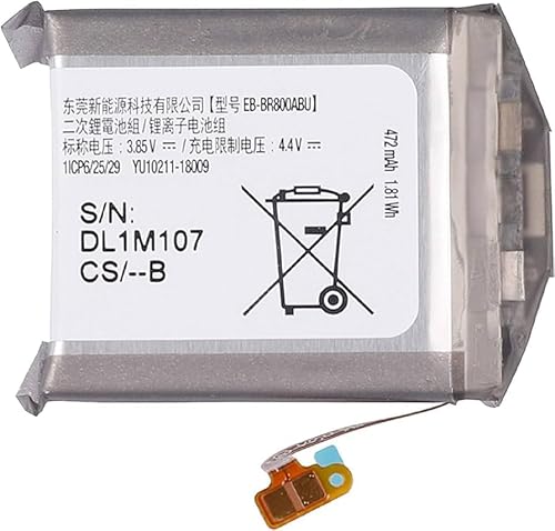 NEW �� �����݌� �� Galaxy Watch 46mm / Galaxy Buds Live �[�d�P�[�X�p/SM-R180 SM-R800 SM-R805 �M�����N�V�[ �H��Ȃ� �o�b�e���[�e��:472mAh �d������:4.4V �K���݊��o�b�e���[�m