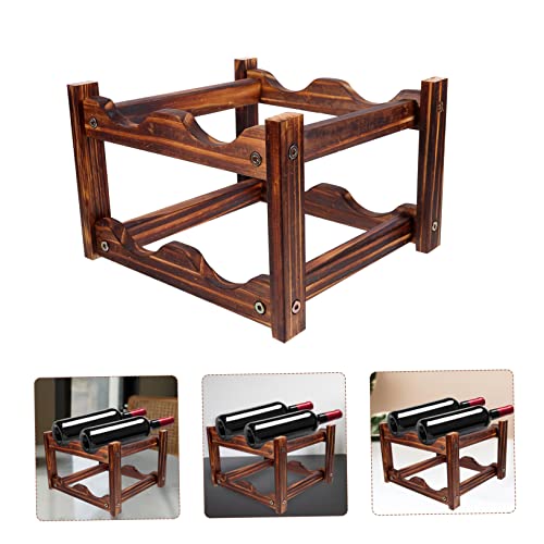 Soporte de madera para botellas de vino Ciieeo miniatura 6