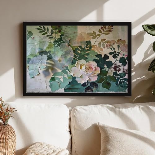 Poster fleur et plante impression toile qualité premium
