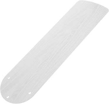 Wood Grain Ceiling Fan Blade 20.7 Inch High-Performance Plastic Replacement Fan Leaf Single Piece Accessory for Easy Installation