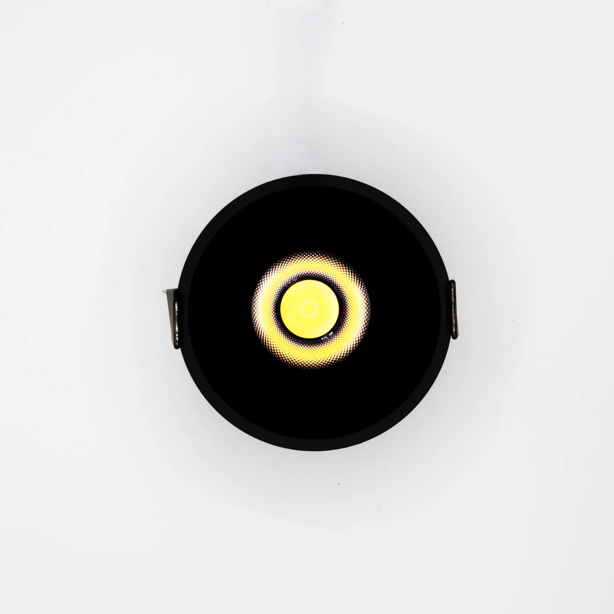 EDGE Premium LED Einbaustrahler Tunable White, Smart DALI 2 DT8 Profi Einbauspot Schwarz HCL Human Centric Lighting, 12W, 2700-6500K, hochwertiges Design, dimmbar, Warmweiß bis Tageslicht