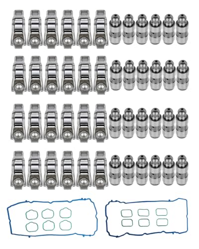 24Pcs Rocker Arms Lifters Valve Gaskets Kit For 2011-2021 3.6L Chrysler Dodge Jeep Ram 3.6L Pentastar 5184332AA5184596AE 5184562AC 5184331AC