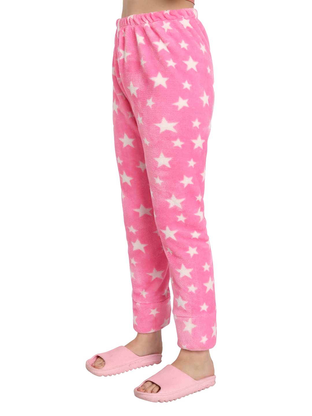 Women's Woolen Star Printed Pyjama/Track Pant Lower-image-17