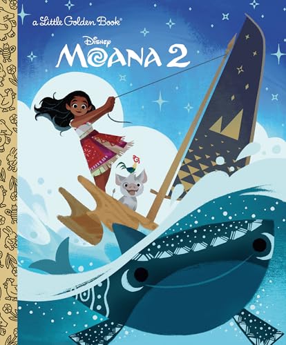 Image of Disney Moana 2 Little Golden Book
