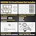 HGS1184 3.6L Cylinder Head Gasket Set Fits for for Chrysler Pacifica Voyager 17-22, J-eep Grand Cherokee Wrangler 16-18, for Dodge Durango 16-22, for Ram 1500 ProMaster 1500 2500 3500 19-22 HS55401