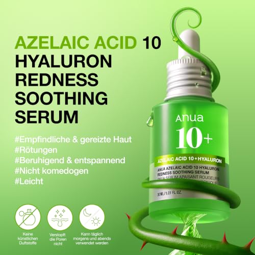 Anua Azelaic Acid 10 Hyaluron Redness Soothing Serum, 1.01oz – Ansicht 3