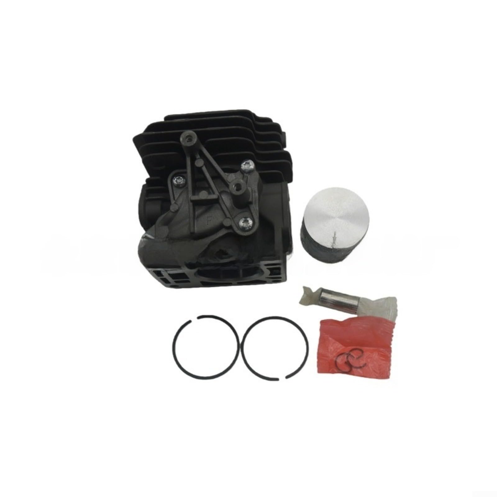 Cilindro accesorio para cortacésped para pistón para kit de anillo, 7 piezas para recortadoras de cepillo Fs240 Fs260, mantenimiento de jardín al aire libre y tareas de paisajismo
