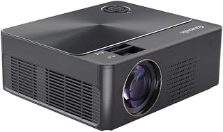 8500 Lumens Native1080p Projector, Gzunelic Home Theater Full HD Projector,80,000 Hours LED Lamp Video Proyector Built in 2 Stereo Speakers with 2 HDMI USB AV VGA Audio Connections