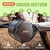 BAFANG 750W Mid Drive Kit,Mid Drive Ebike Conversion Kit Brushless Upgraded Motor with DPC080 Digital Display and 44T Chainring for Commuter Bike,Recumbent Trike,Mountain Bike,Cargo Bike #3