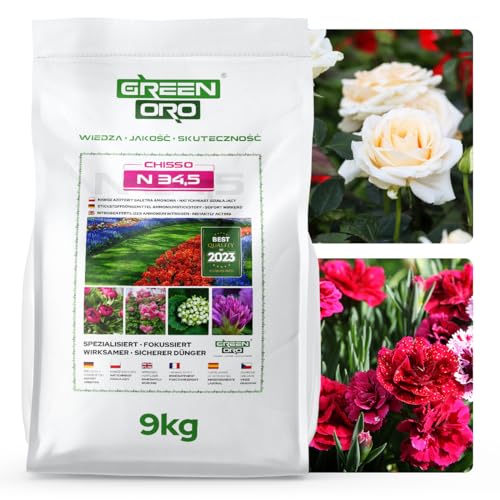 Abono para césped Tui Coníferas Flores Nitrógeno Chisso N 34.5 Saletra de jardín