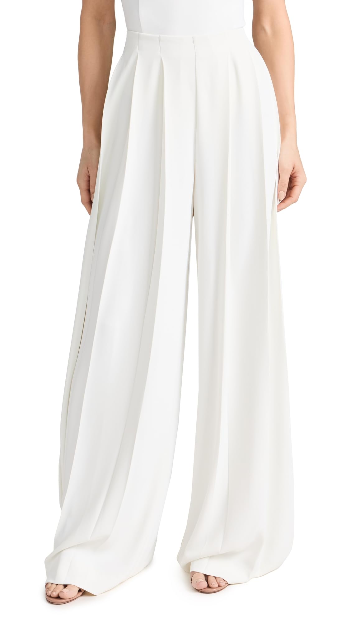 LAGENCE Womens Nova Pleated Pants